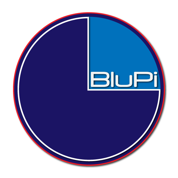 Small BluPi logo.